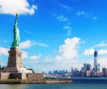 La statue de la liberté Apprendre l'anglais au USA